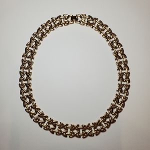 Monet Double X Chain Necklace